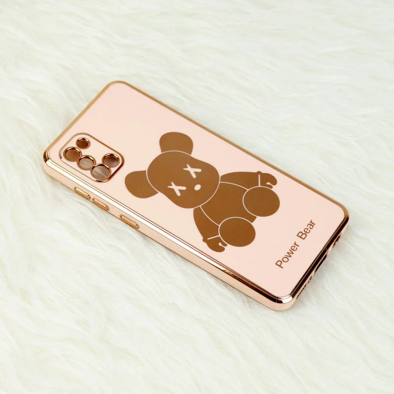 قاب My Case Power Bear سامسونگ Galaxy A31 محافظ لنزدار