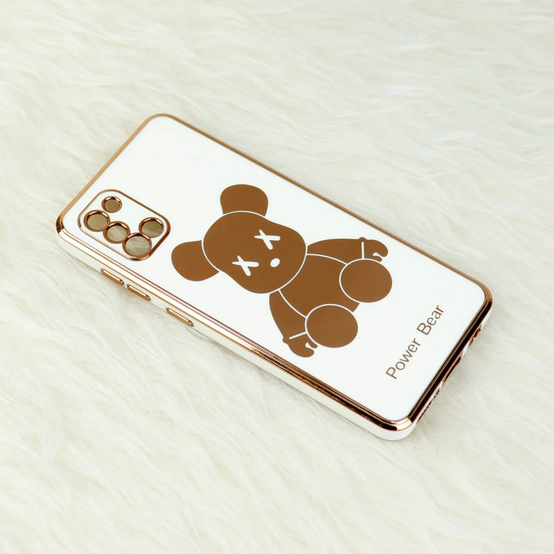 قاب My Case Power Bear سامسونگ Galaxy A31 محافظ لنزدار