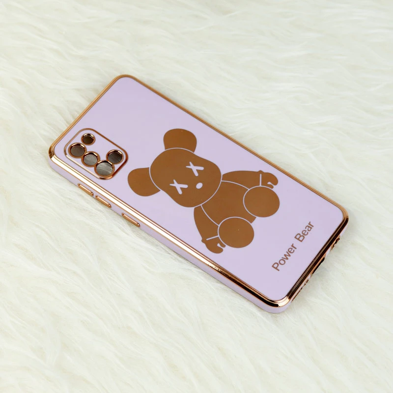 قاب My Case Power Bear سامسونگ Galaxy A31 محافظ لنزدار
