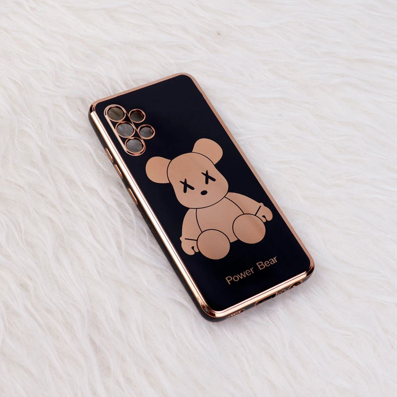 قاب My Case Power Bear سامسونگ Galaxy A30s محافظ لنزدار