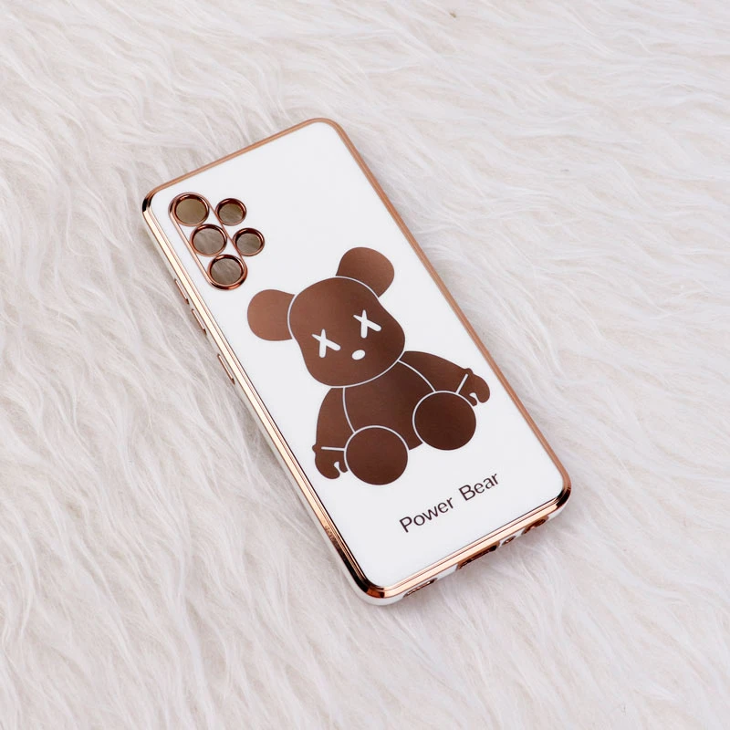 قاب My Case Power Bear سامسونگ Galaxy A30s محافظ لنزدار