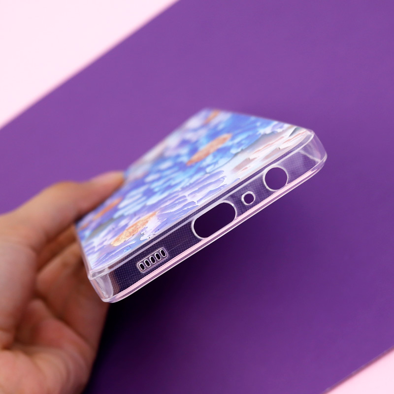 قاب ژله ای طرحدار گل برجسته محافظ لنزدار Samsung Galaxy A32 5G