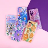 قاب ژله ای طرحدار گل برجسته محافظ لنزدار Samsung Galaxy A33 5G