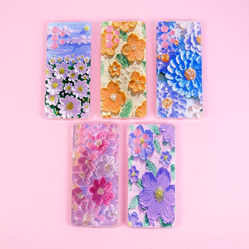 قاب ژله ای طرحدار گل برجسته محافظ لنزدار Samsung Galaxy A33 5G