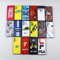 قاب سامسونگ Galaxy A33 5G دور ژله ای طرح دار پسرانه محافظ لنزدار ایرانی