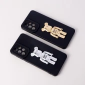 قاب سیلیکونی Bearbrick محافظ لنزدار Samsung Galaxy A33 5G