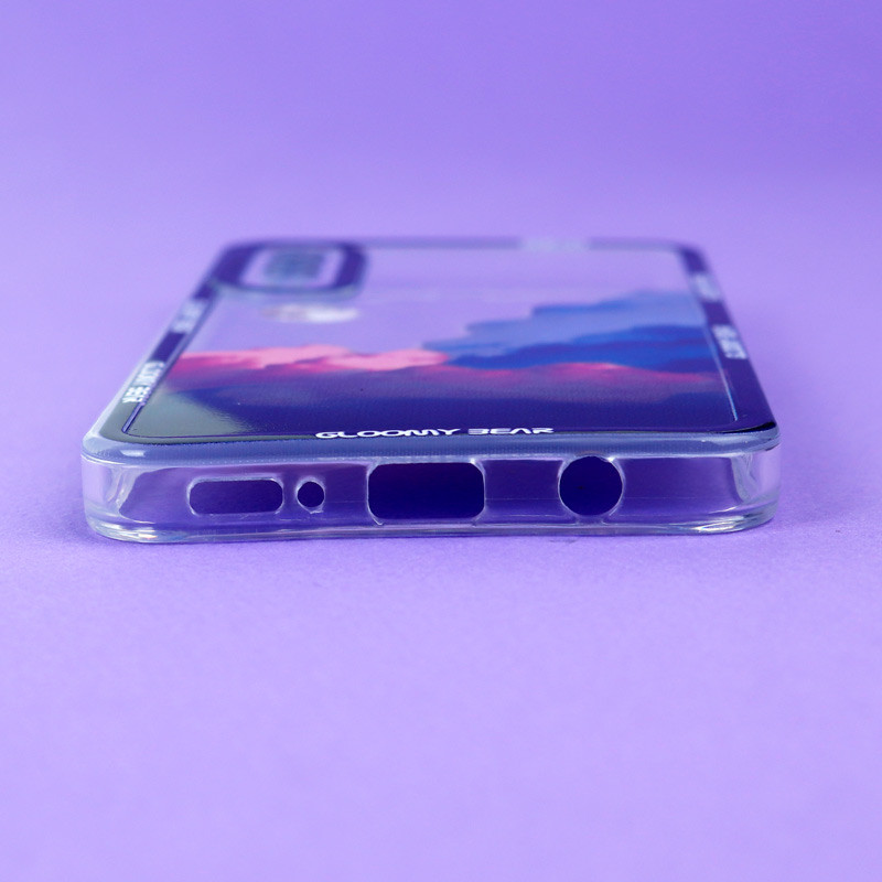 قاب ژله ای شفاف طرح کوهستان محافظ لنزدار Samsung Galaxy A50s