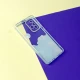 قاب ژله ای شفاف طرح کوهستان محافظ لنزدار Samsung Galaxy A52 / A52s