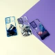 قاب ژله ای شفاف طرح کوهستان محافظ لنزدار Samsung Galaxy A52 / A52s
