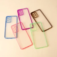 قاب اکریلیک دور رنگی محافظ لنزدار Samsung Galaxy A53 5G