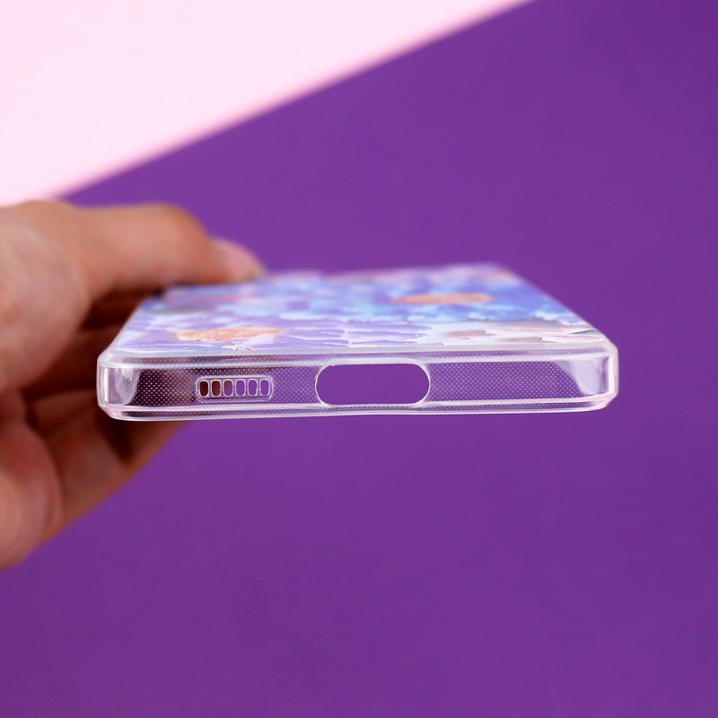 قاب ژله ای طرحدار گل برجسته محافظ لنزدار Samsung Galaxy A53 5G