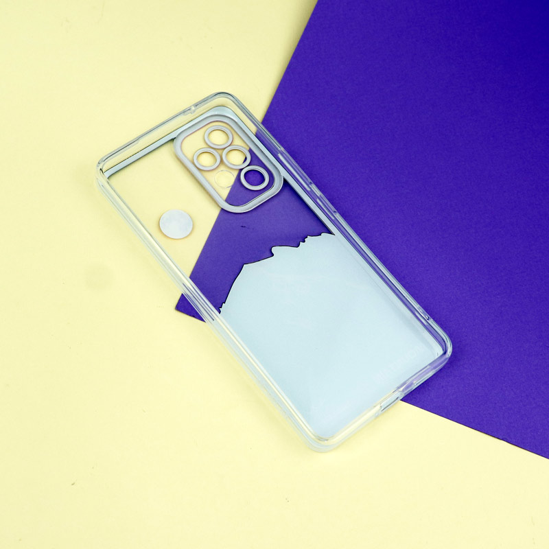 قاب ژله ای شفاف طرح کوهستان محافظ لنزدار Samsung Galaxy A53 5G
