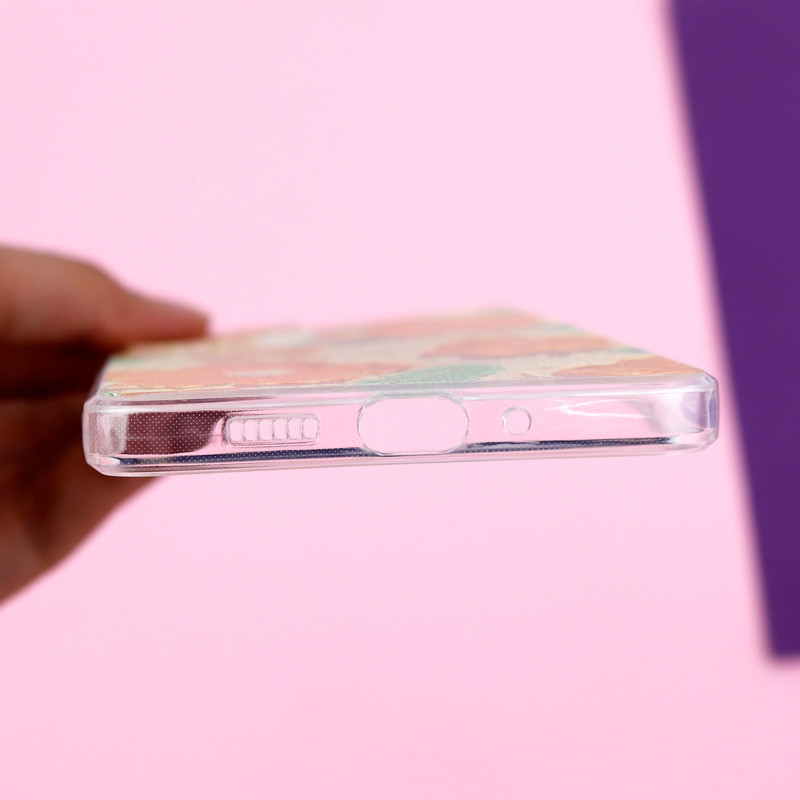 قاب ژله ای طرحدار گل برجسته محافظ لنزدار Samsung Galaxy A73