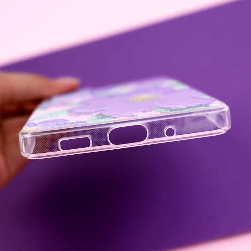 قاب ژله ای طرحدار گل برجسته محافظ لنزدار Samsung Galaxy S20 FE