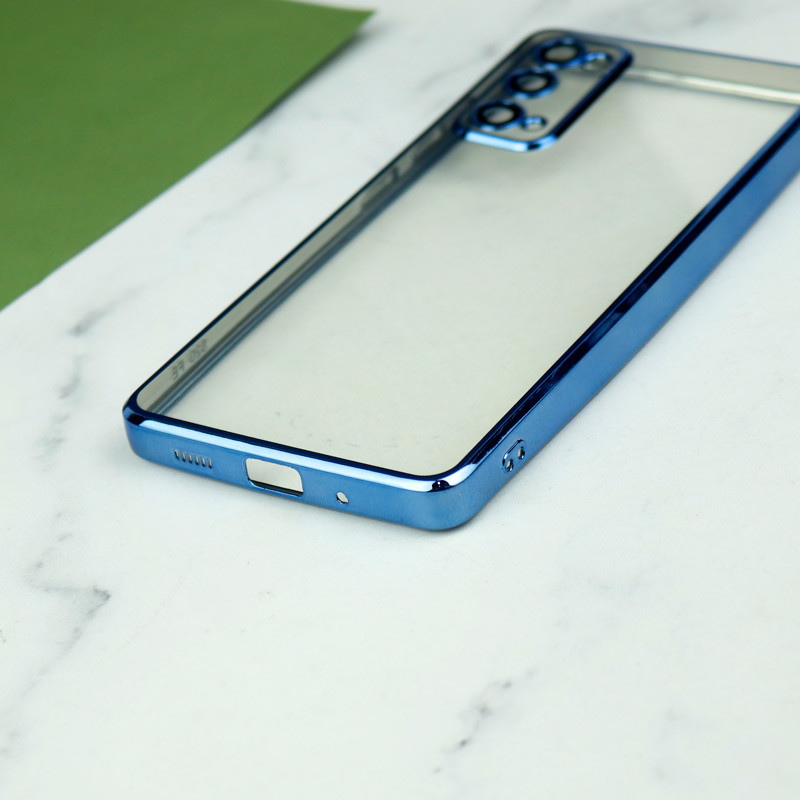 قاب شفاف دور رنگی محافظ لنزدار Samsung Galaxy S20 FE