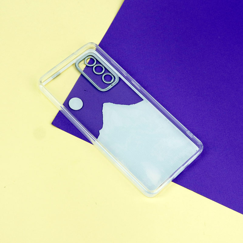 قاب ژله ای شفاف طرح کوهستان محافظ لنزدار Samsung Galaxy S20 FE
