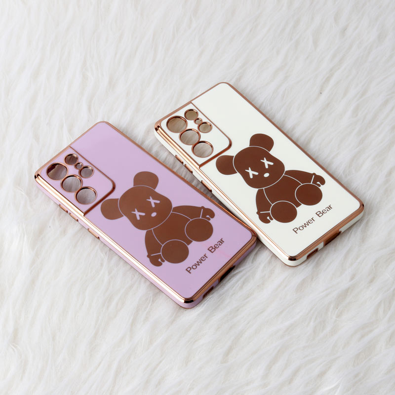 قاب My Case Power Bear محافظ لنزدار Samsung Galaxy S21 Ultra