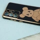 قاب My Case Power Bear سامسونگ Galaxy S21 Ultra محافظ لنزدار