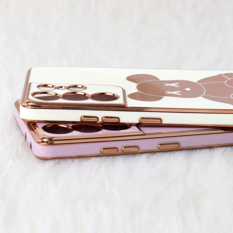 قاب My Case Power Bear سامسونگ Galaxy S21 Ultra محافظ لنزدار
