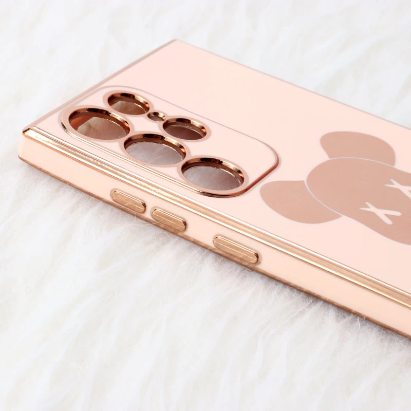 قاب My Case Power Bear سامسونگ Galaxy S22 Ultra محافظ لنزدار