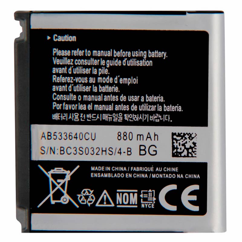 باتری موبایل اورجینال Samsung S3600 BG