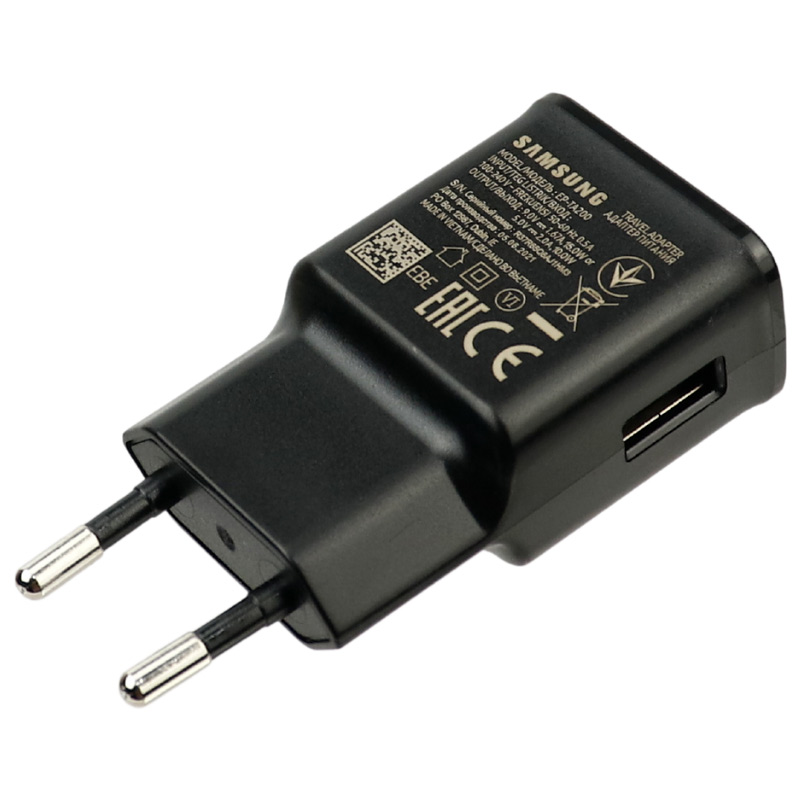 شارژر دیواری فست شارژ اورجینال Samsung S8 EP-TA200 2A 15W + کابل تایپ سی