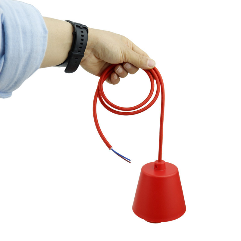 سرپیچ آویز سیلیکونی کنفی E27 100Cm
