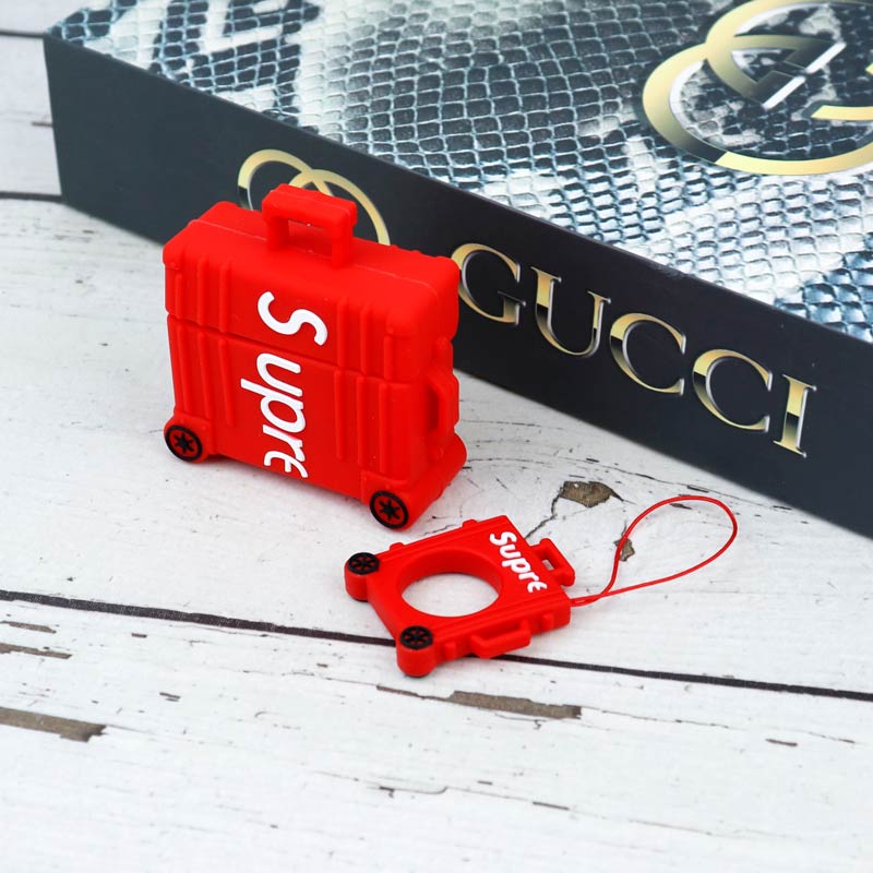 محافظ AirPods 3 سیلیکونی Supreme چمدانی