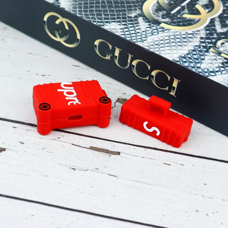 محافظ AirPods 3 سیلیکونی Supreme چمدانی