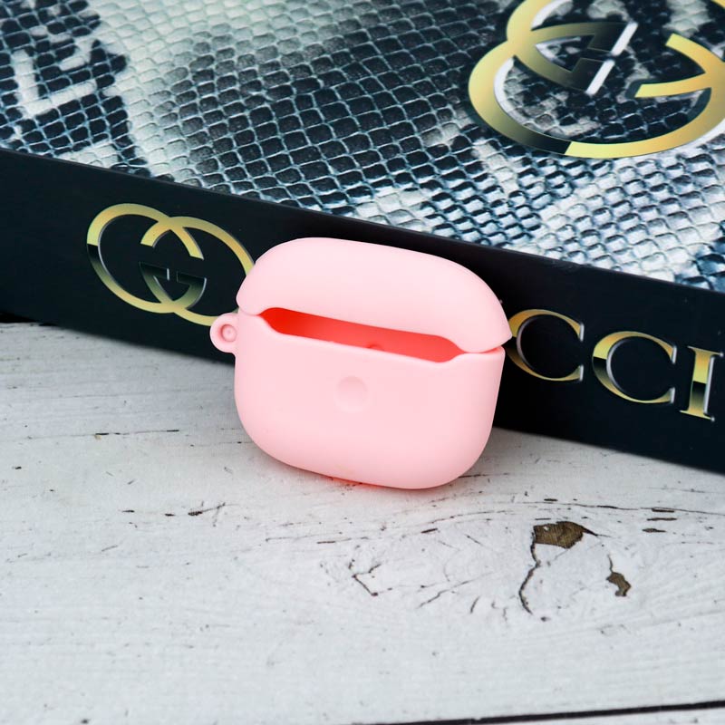 محافظ AirPods 3 سیلیکونی صورتی دخترانه