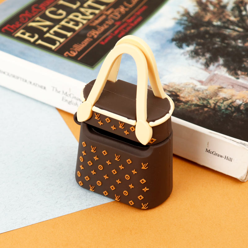 محافظ ایرپاد سیلیکونی طرح چمدون LV