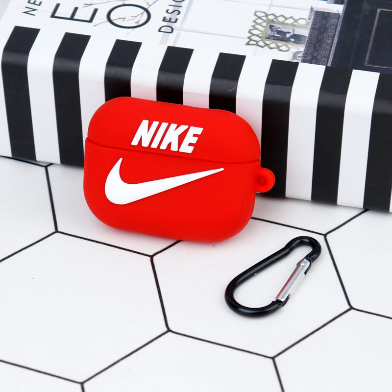 محافظ AirPods Pro سیلیکونی نایک قرمز