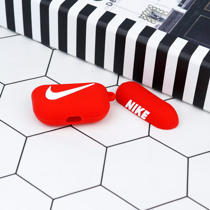 محافظ AirPods Pro سیلیکونی نایک قرمز