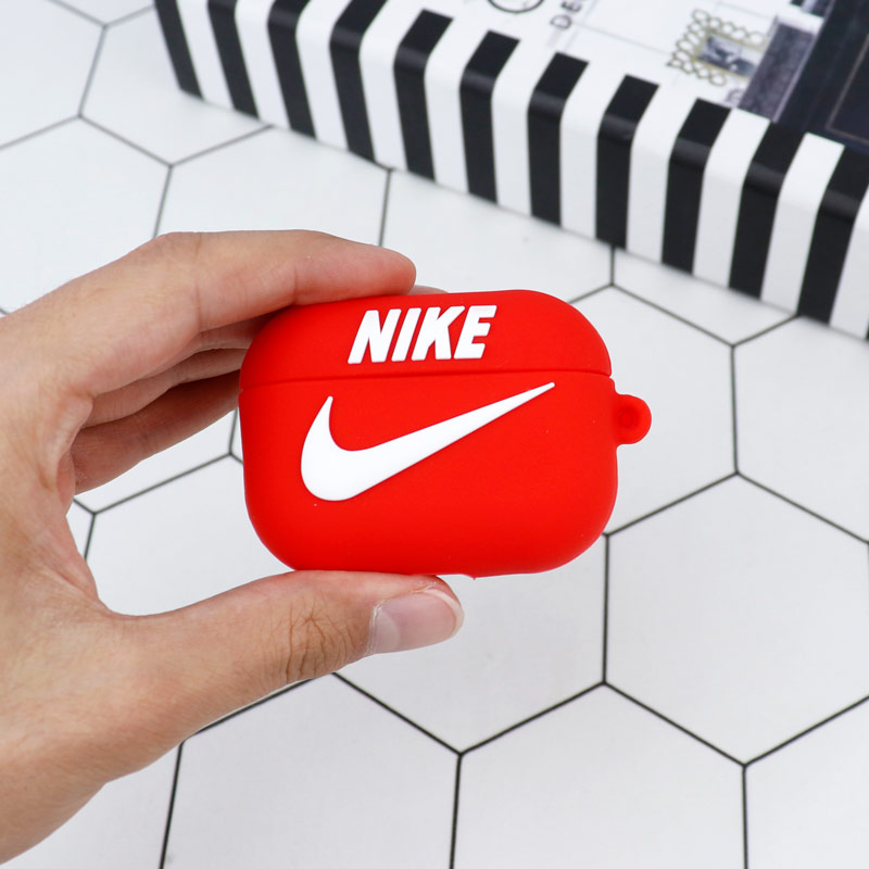 محافظ AirPods Pro سیلیکونی نایک قرمز