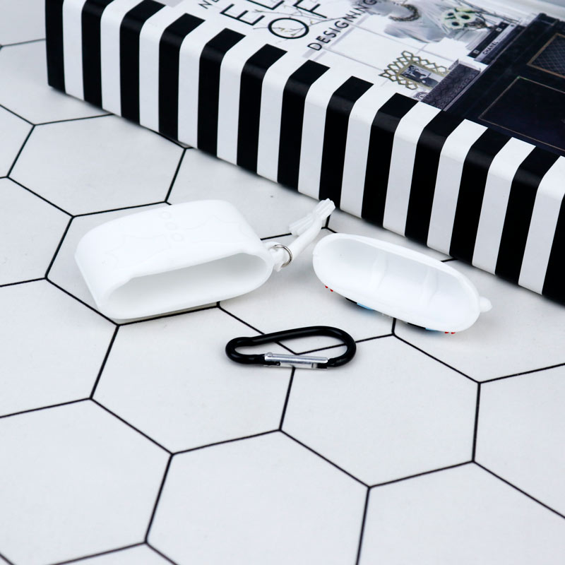 محافظ AirPods Pro سیلیکونی بی دندون سفید