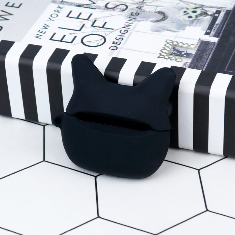 محافظ AirPods Pro سیلیکونی Supreme مشکی