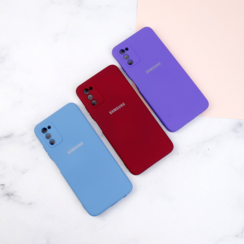 قاب سیلیکونی معمولی محافظ لنزدار Samsung Galaxy A03s