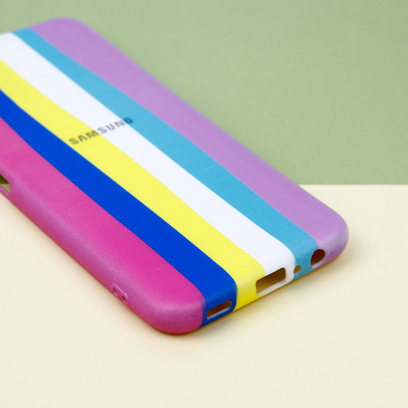 قاب محافظ لنزدار رنگین کمانی Highcopy سامسونگ Samsung Galaxy A03s سری A