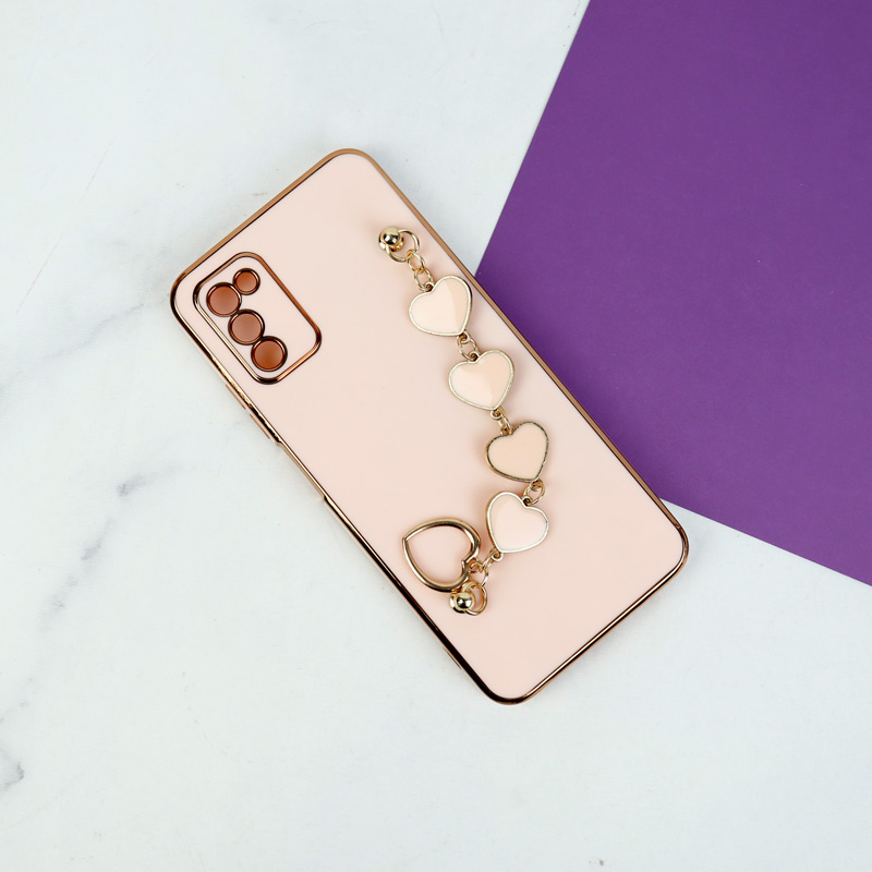 قاب My Case محافظ لنزدار + بند آویز Samsung Galaxy A03s