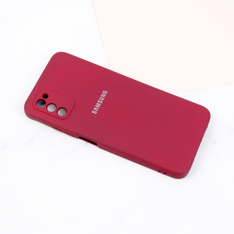 قاب سیلیکونی معمولی محافظ لنزدار Samsung Galaxy A03s
