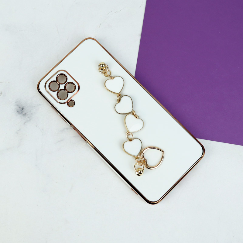 قاب My Case محافظ لنزدار + بند آویز Samsung Galaxy A12