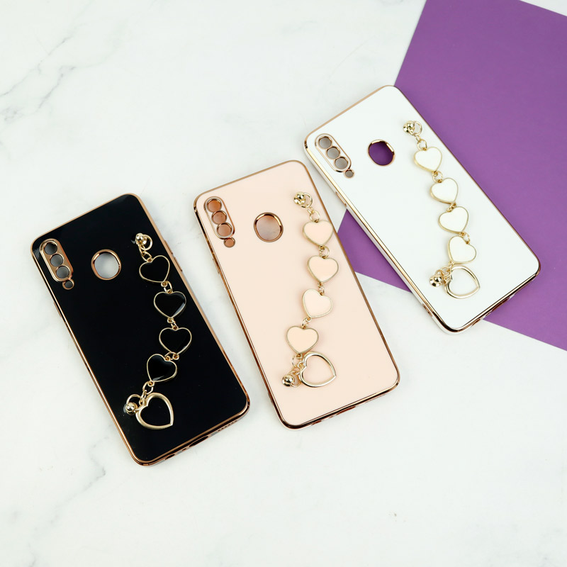 قاب My Case محافظ لنزدار + بند آویز Samsung Galaxy A20s
