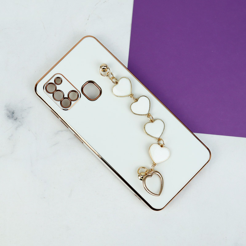 قاب My Case محافظ لنزدار + بند آویز Samsung Galaxy A21s