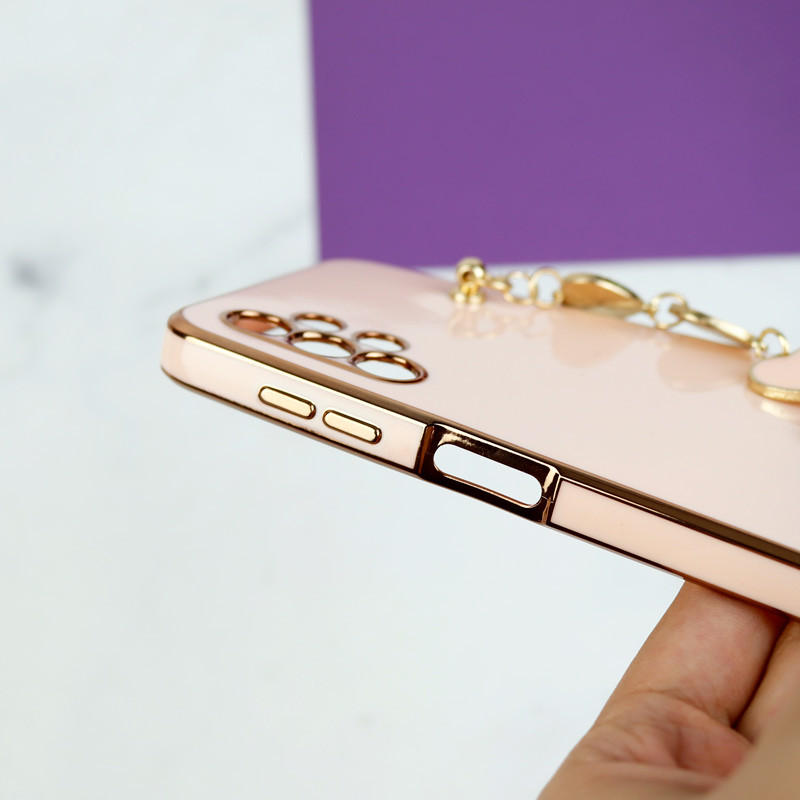 قاب My Case محافظ لنزدار + بند آویز Samsung Galaxy A32 5G