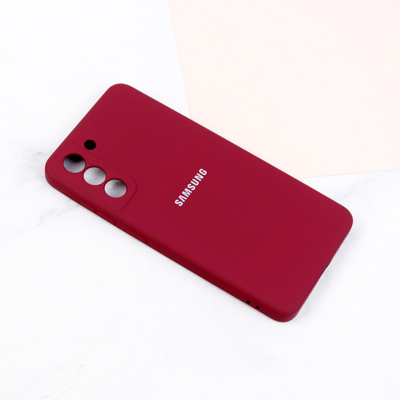قاب سیلیکونی معمولی محافظ لنزدار Samsung Galaxy S21 FE 5G