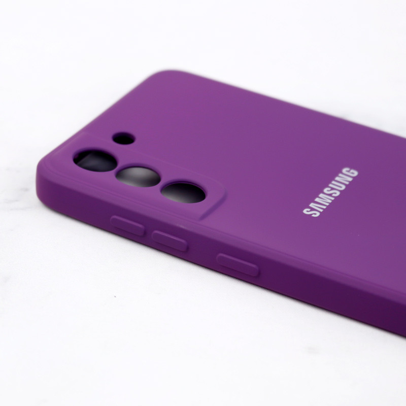 قاب سیلیکونی معمولی محافظ لنزدار Samsung Galaxy S21 FE 5G