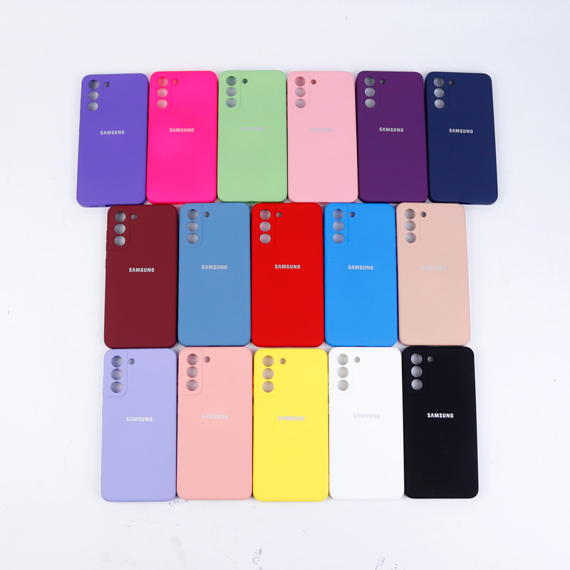 قاب سیلیکونی معمولی محافظ لنزدار Samsung Galaxy S21 FE 5G
