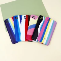 قاب محافظ لنزدار رنگین کمانی Highcopy شیائومی Xiaomi Poco C3 سری A