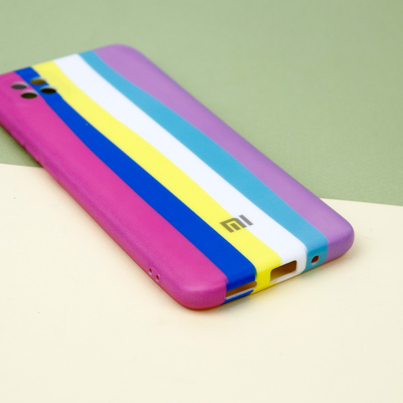 قاب محافظ لنزدار رنگین کمانی Highcopy شیائومی Xiaomi Poco C3 سری A