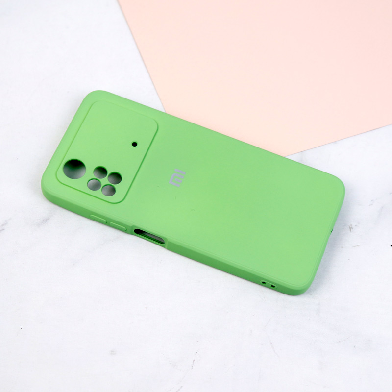قاب سیلیکونی معمولی محافظ لنزدار Xiaomi Poco M4 Pro 4G